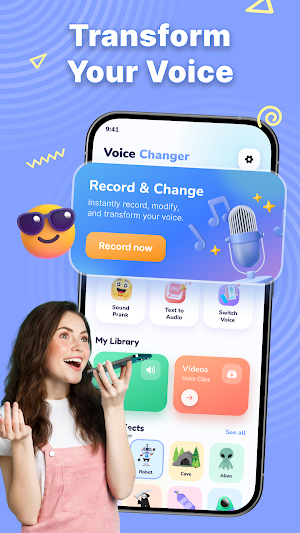 Voice Changer & Voice Effects Screenshot 0