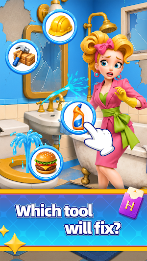 Mrs. No More: Merge & Rebuild Screenshot 3