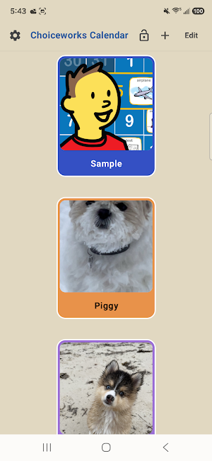 Choiceworks Calendar Screenshot 0