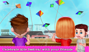 Kite Flying Adventure Game Screenshot 0