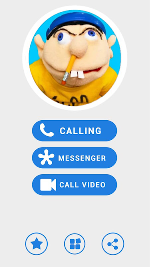 Jeffy Video Call & Chat Simulator Prank Screenshot 0