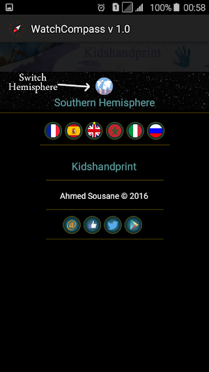 Compass "No magnetic sensor " Screenshot 0