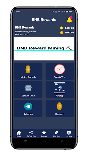 BNB Rewards Play & Earn Screenshot 0