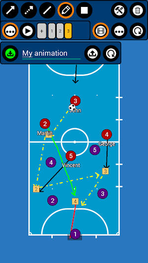 Futsal Tactic Board Screenshot 1