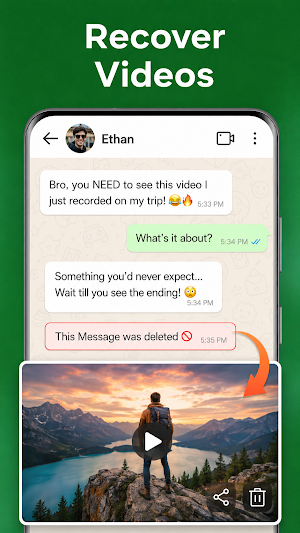 WhatsDeleted - Recover Message Screenshot 2