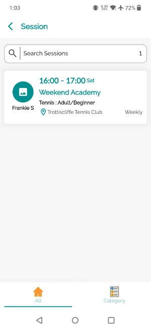 Frankie's Tennis Screenshot 2