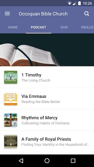 Occoquan Bible Church Screenshot 1