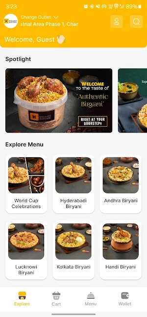 Bikkgane Biryani Screenshot 0