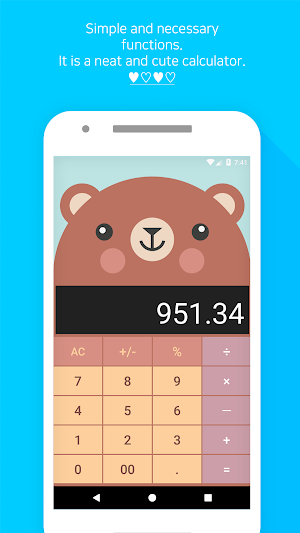 Animal Calculator -  Cute Animal calculator Screenshot 2