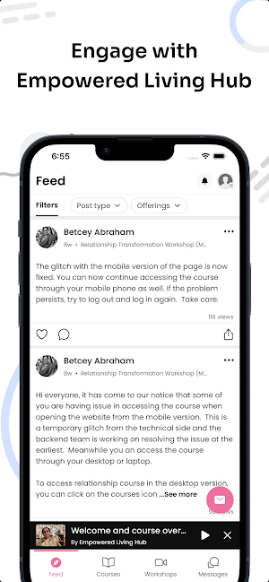 Empowered Living Hub Screenshot 1