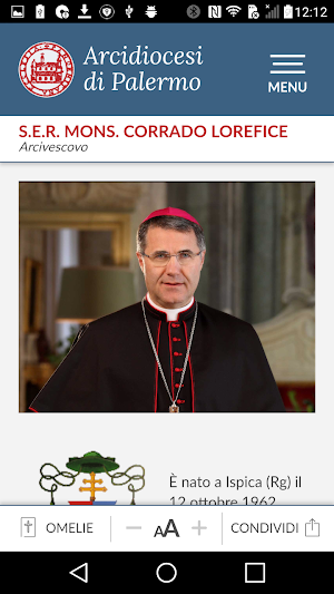 Arcidiocesi di Palermo Screenshot 2
