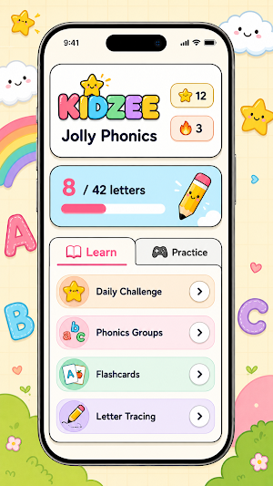 Kidzee Jolly Phonics:Kids Read Screenshot 2