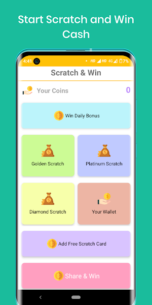 Scratch And Win Real Cash 2021 Screenshot 1