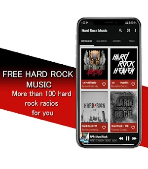 Free Hard Rock Music - Hard Rock Music app Screenshot 0