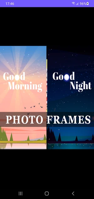 Good Morning & Night Frames Screenshot 0