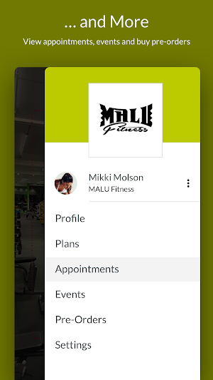 MALU Fitness Screenshot 3