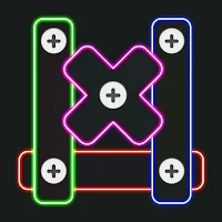 Neon Planks and Screw Puzzle
