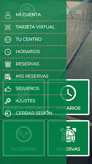 Raquet club Screenshot 1
