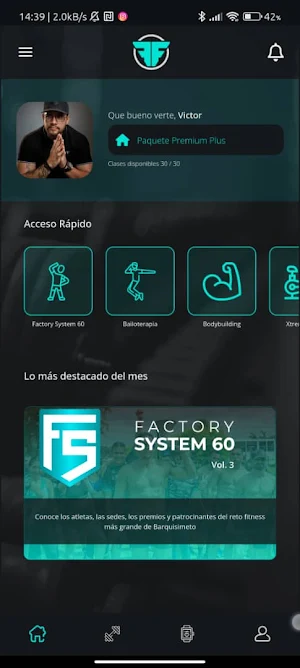 Fitness factory Screenshot 0
