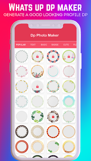 WhatsUp dp maker Screenshot 1