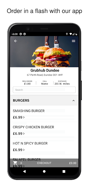 Grubhub Dundee Screenshot 0