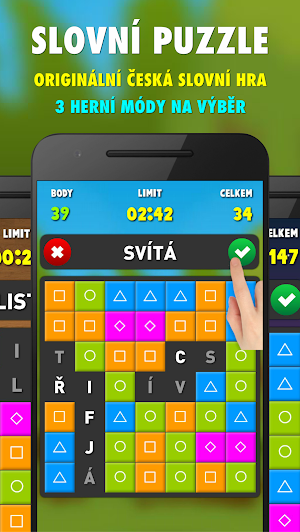 Slovní Puzzle PRO - Česká Slovní Hra Screenshot 0