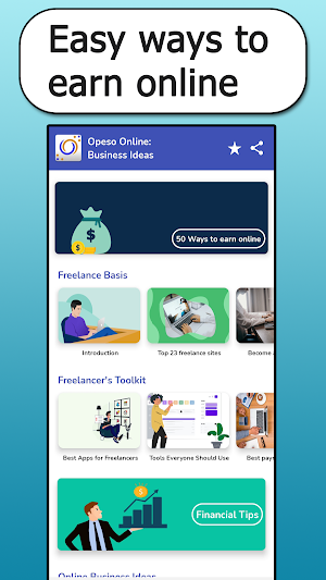 Opesa Business Startup Screenshot 1