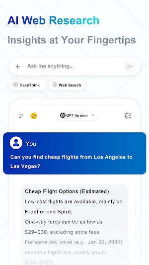 Instaius: All-in-One AI Chat Screenshot 2