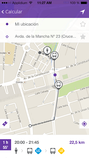 Alicante Bus - App Oficial Screenshot 1