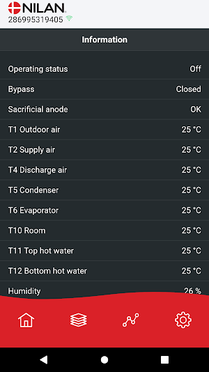 Nilan User App Screenshot 1