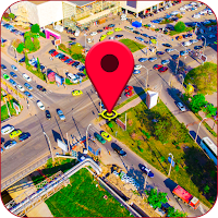Live Satellite Earth Location: Route Map Navigator