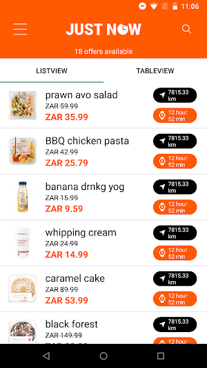 JustNow Food Screenshot 3