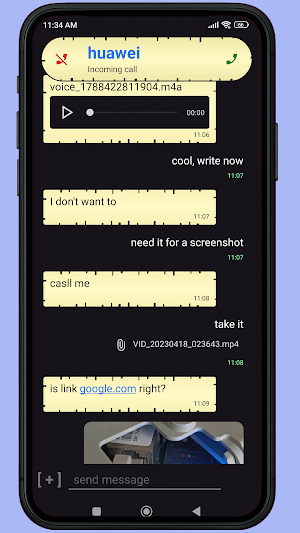 Lim: Messenger for Mikrotik Screenshot 0