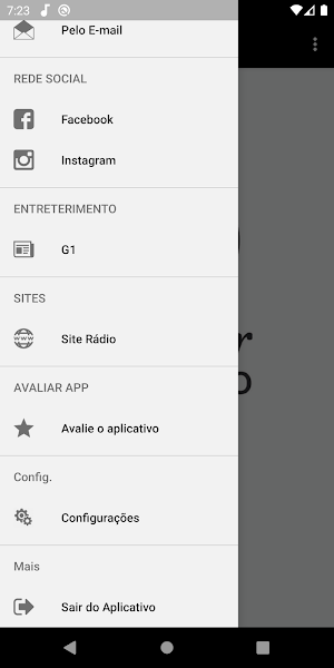 Jaguar Web Rádio Screenshot 2
