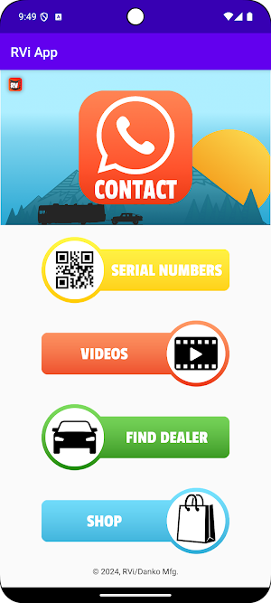 RVi App Screenshot 0
