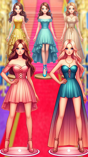Stylist Fashion: Dress Up Game Screenshot 2