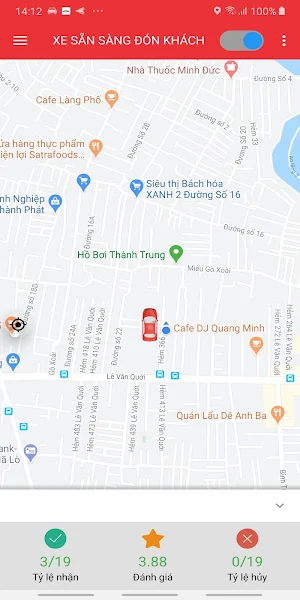Xanh Taxi Driver Screenshot 1