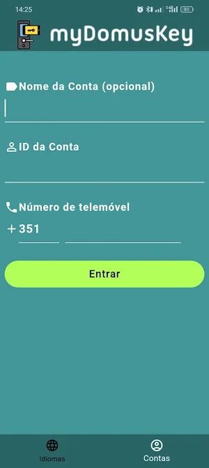 myDomusKey Screenshot 2