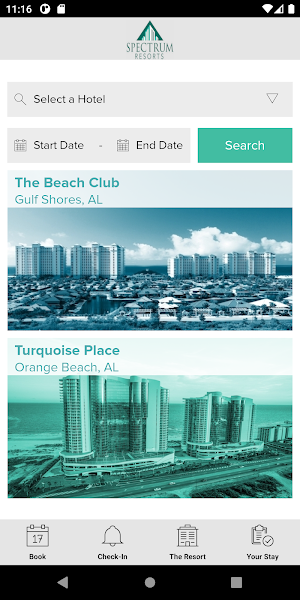Spectrum Resorts Screenshot 0