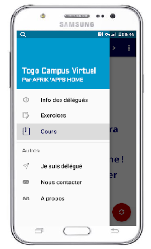 Togo Campus Virtuel Screenshot 0