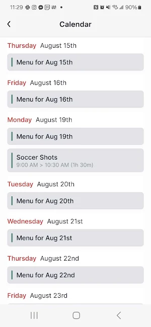 LuvNotes Screenshot 2
