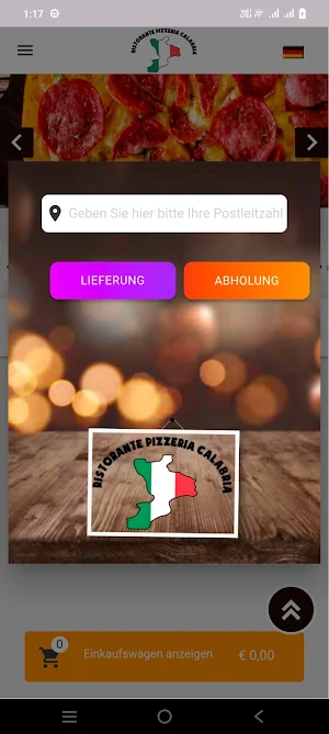Ristorante Pizzeria Calabria Screenshot 1