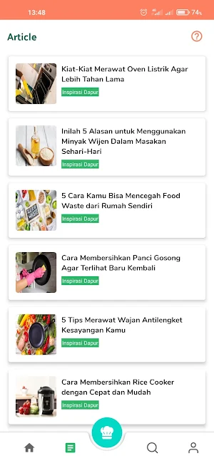 Resep Aja Screenshot 3