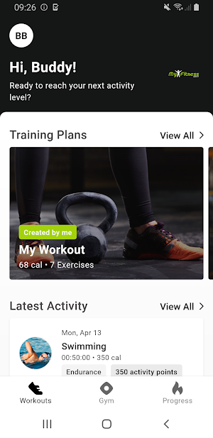 My Fitness 24/7 Screenshot 0