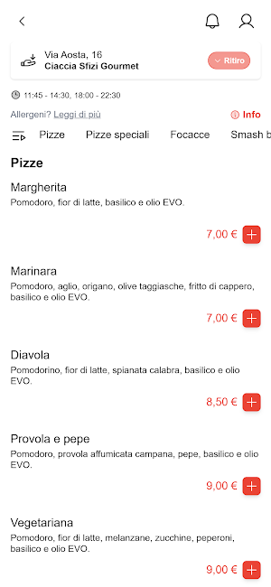 Ciaccia Sfizi Gourmet Screenshot 1