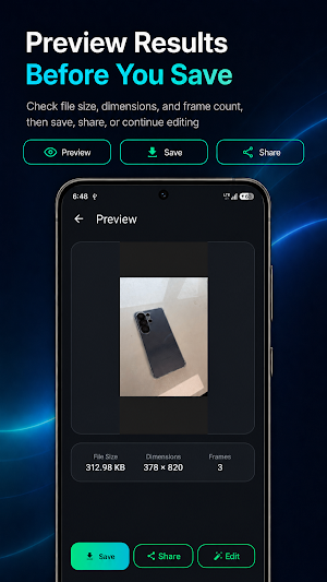 QuickGIF - GIF Maker & Editor Screenshot 2