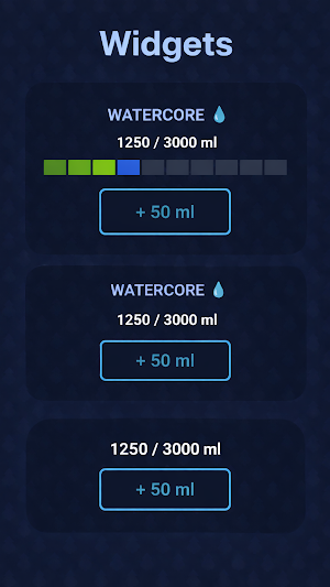 Watercore - Daily Hydration Screenshot 1
