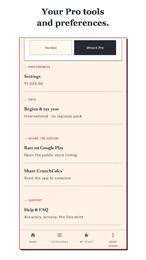 CrunchCalcs Finance Calculator Screenshot 3