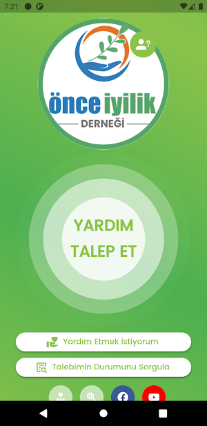 Önce İyilik Derneği - Yardım Screenshot 0