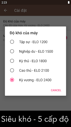 Cờ tướng Offline siêu khó VN Screenshot 1
